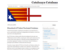 Tablet Screenshot of catalunyacatalana.org